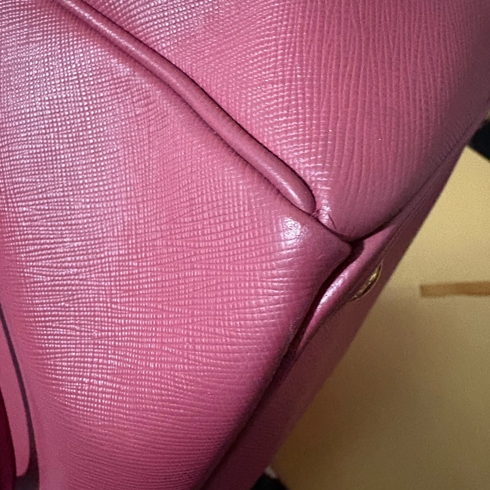 Prada Fuchsia Leather Satchel - Picture 8 of 13